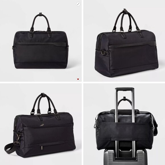 Open Story Signature Weekender Bag — Black - Picture 10 of 16